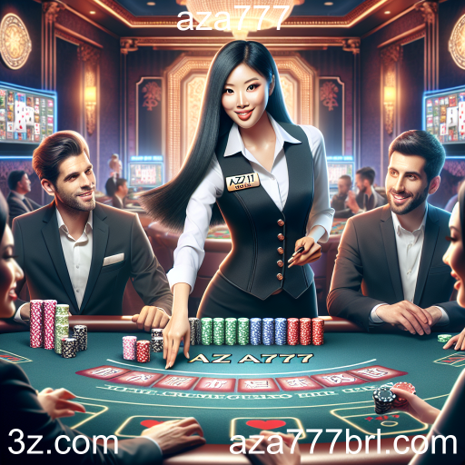 Atração do Cassino Ao Vivo: A Experiência Real no Aza777